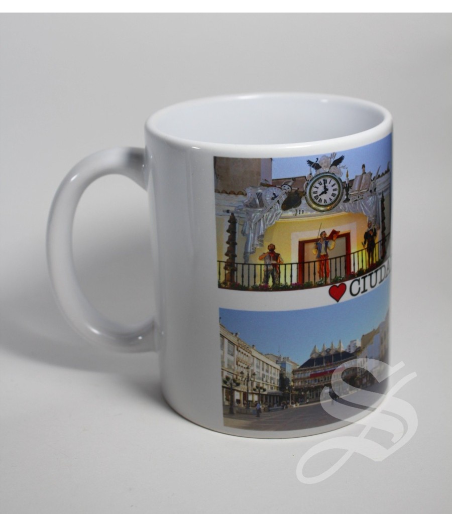TAZA MUG CIUDAD REAL 4 VISTAS