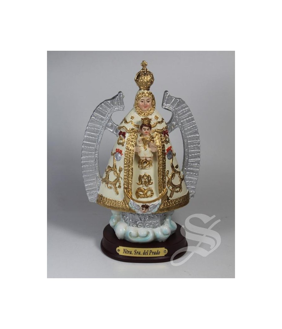 VIRGEN DEL PRADO 15 CMS. RESINA