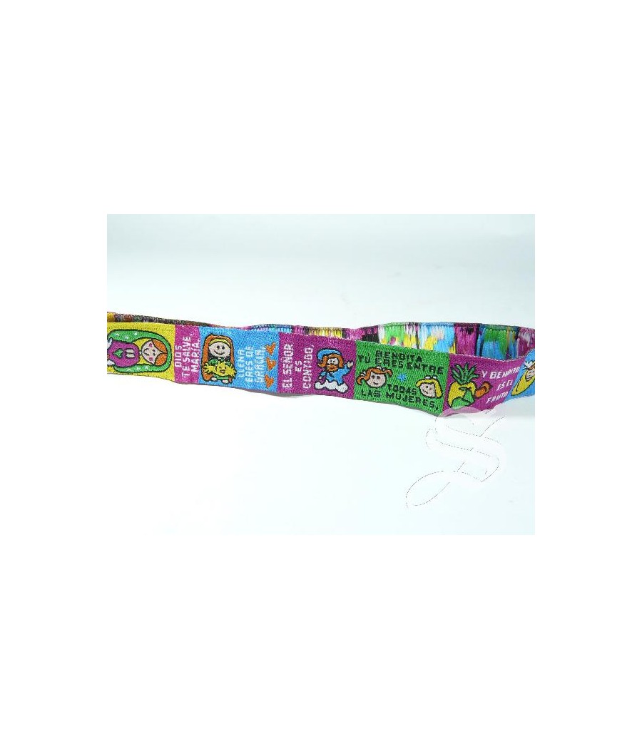 PULSERA TELA AVE MARIA
