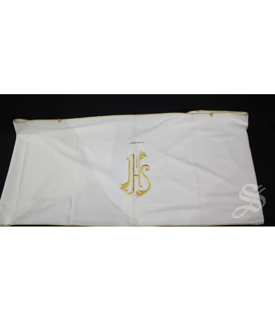 PAÑO HOMBROS BLANCO 100 % POLIESTER MODELO 800 Y 816 ORO