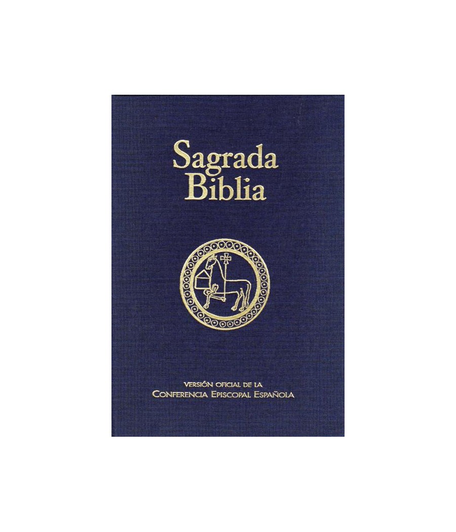 SAGRADA BIBLIA TELA VERSION OFICIAL DE LA CONFERENCIA EPISCOPAL ESPAÑOLA
