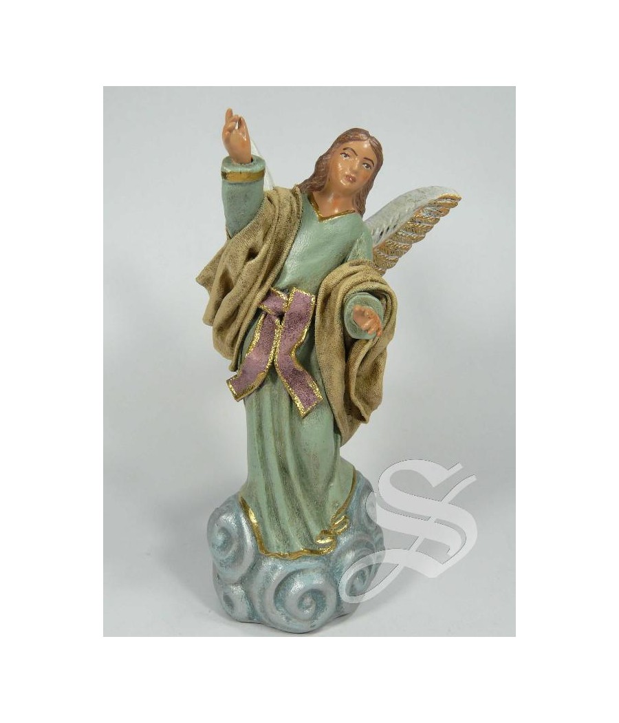ANGEL PARA NACIMIENTO 12 CM. BARRO CON L