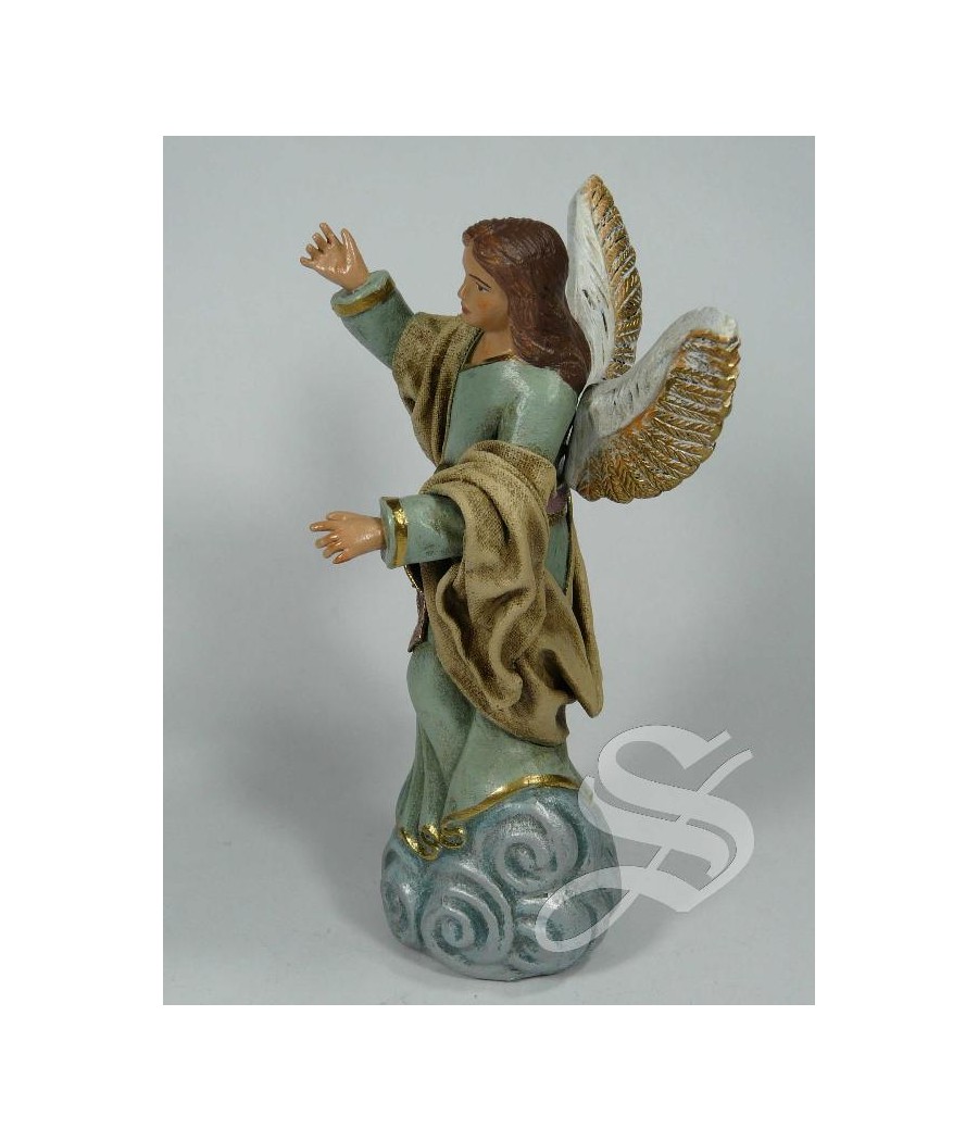 ANGEL PARA NACIMIENTO 12 CM. BARRO CON L