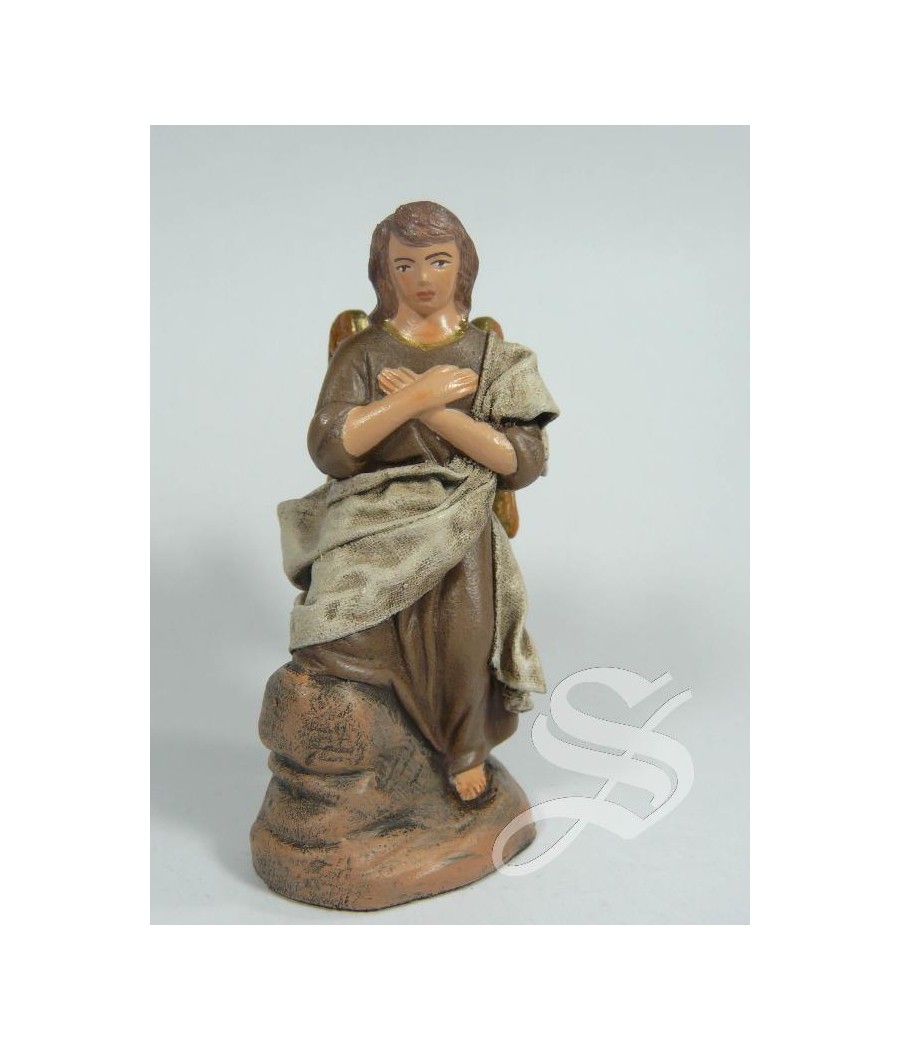 ANGEL PARA NACIMIENTO 12 CM. BARRO CON L