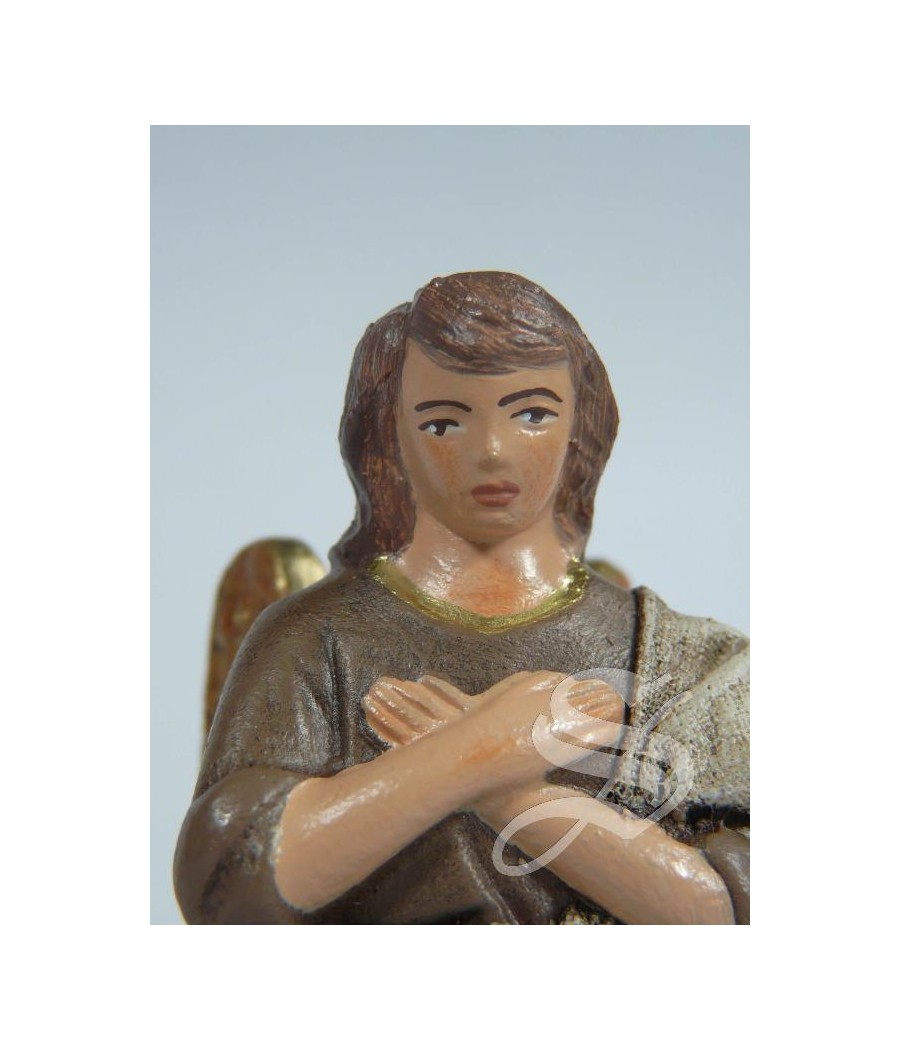 ANGEL PARA NACIMIENTO 12 CM. BARRO CON L