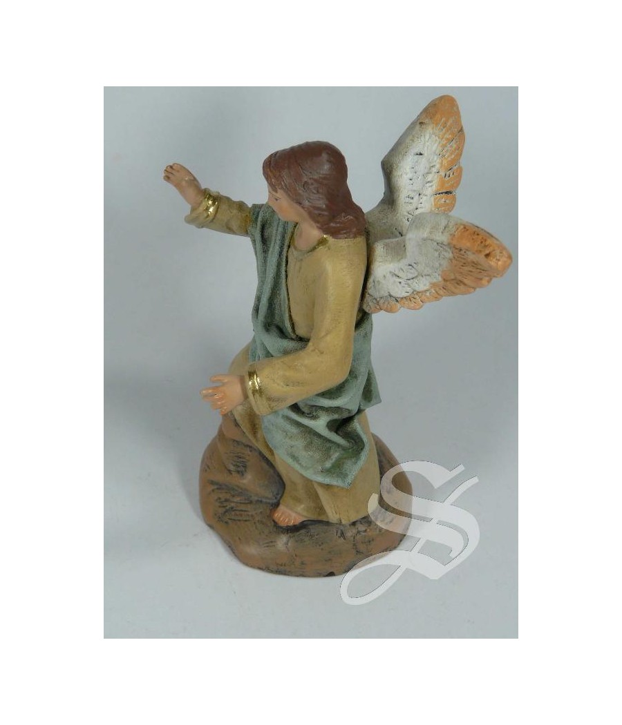 ANGEL PARA NACIMIENTO 14 CM. BARRO CON L