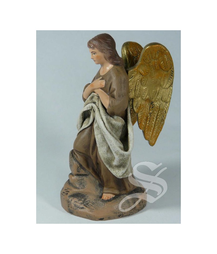 ANGEL PARA NACIMIENTO 14 CM. BARRO LIENZ