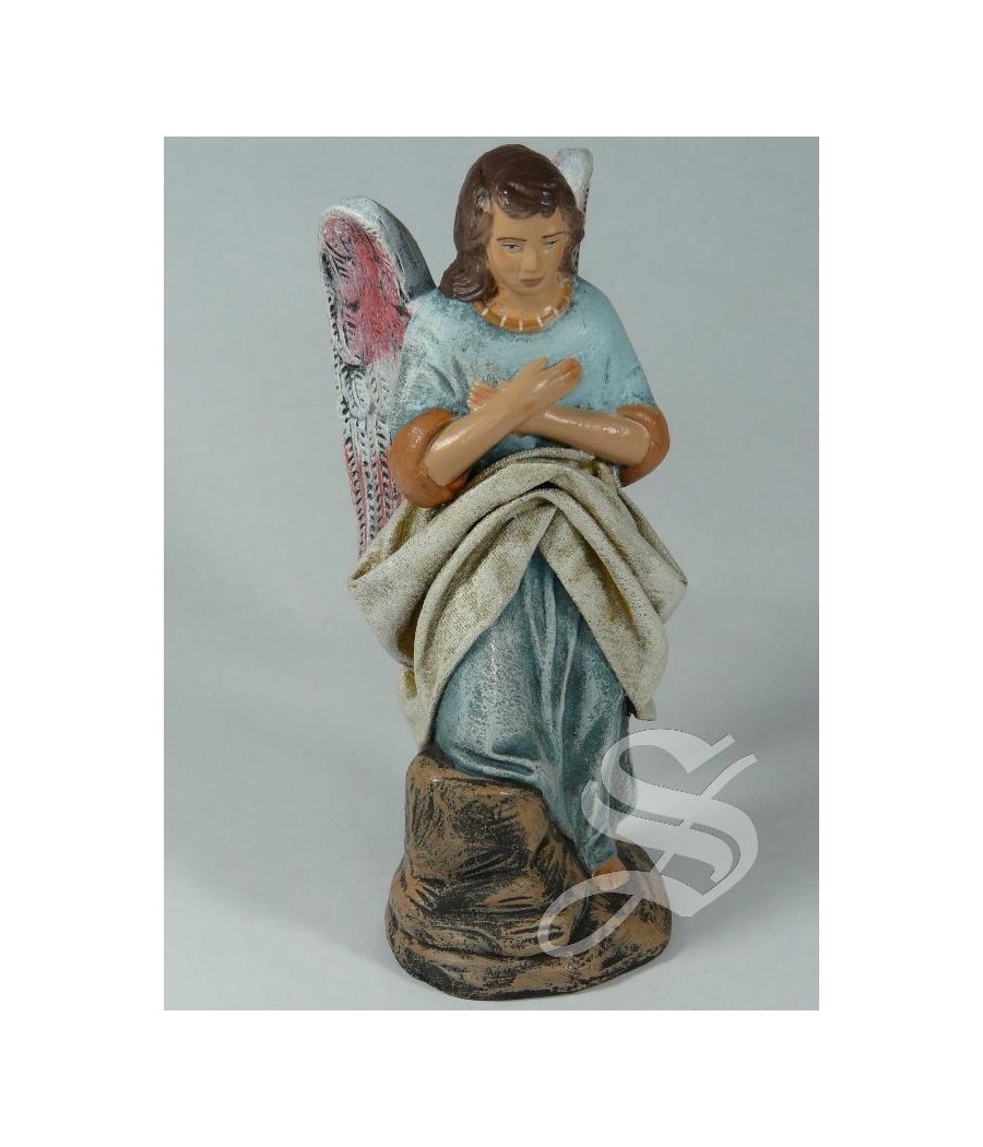 ANGEL PARA NACIMIENTO 14 CM. BARRO LIENZ