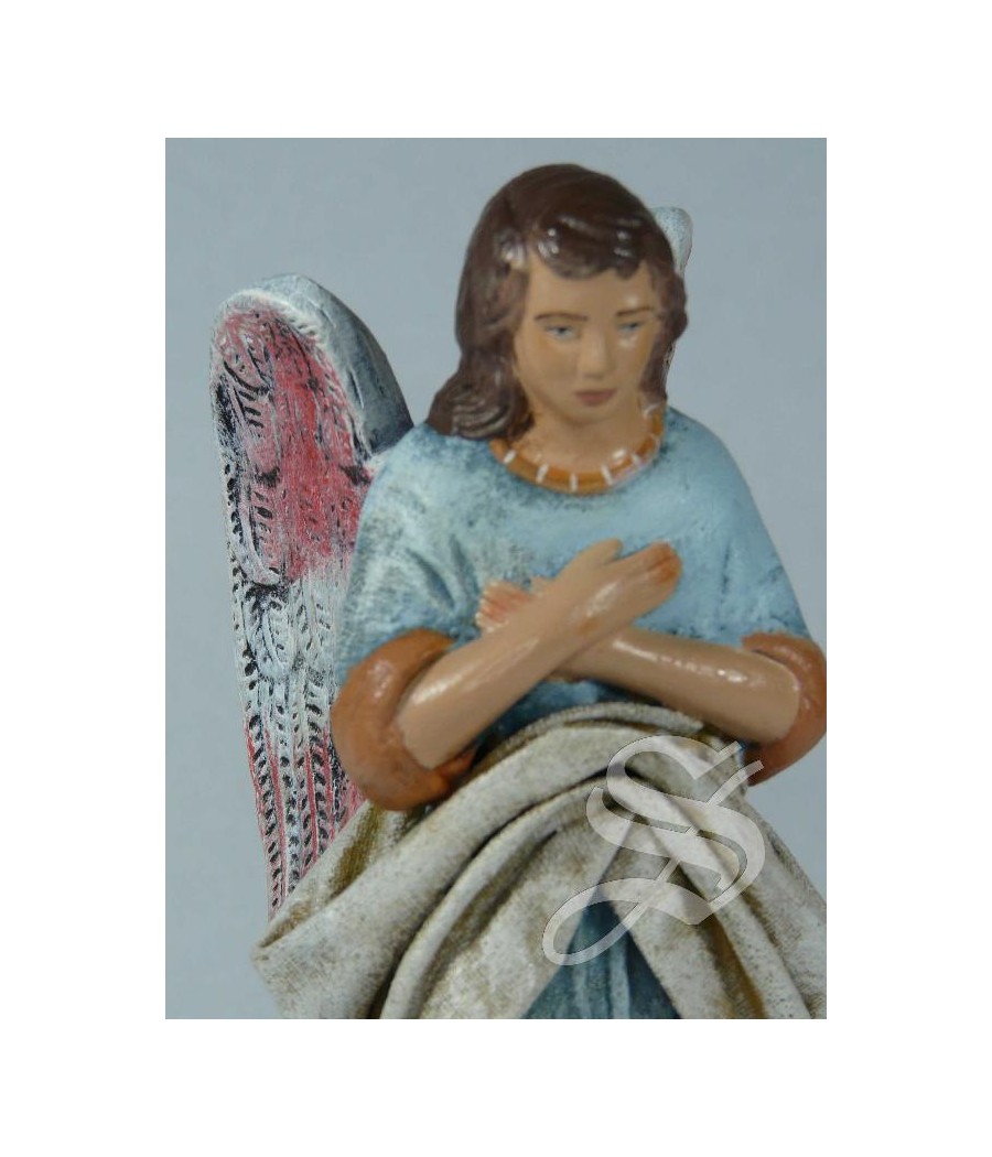 ANGEL PARA NACIMIENTO 14 CM. BARRO LIENZ