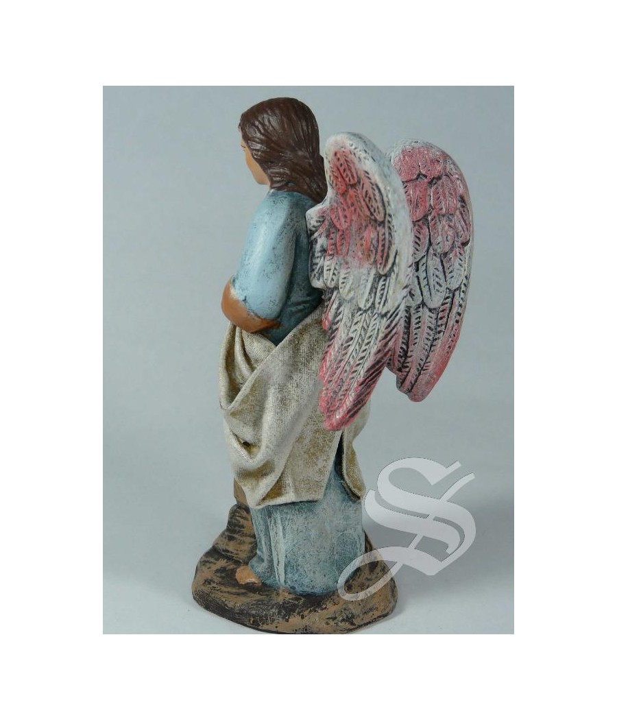 ANGEL PARA NACIMIENTO 14 CM. BARRO LIENZ