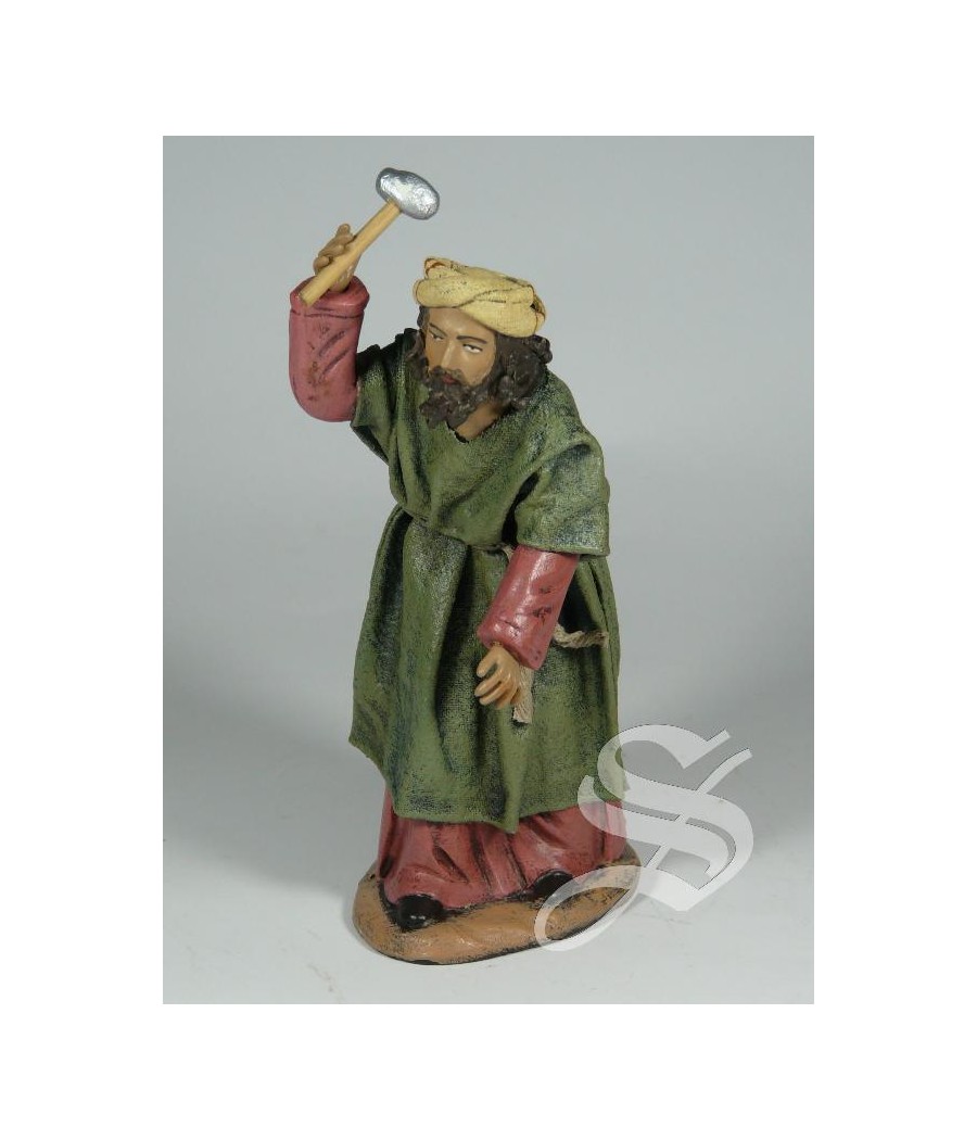 PASTOR CON MARTILLO 14 CM.