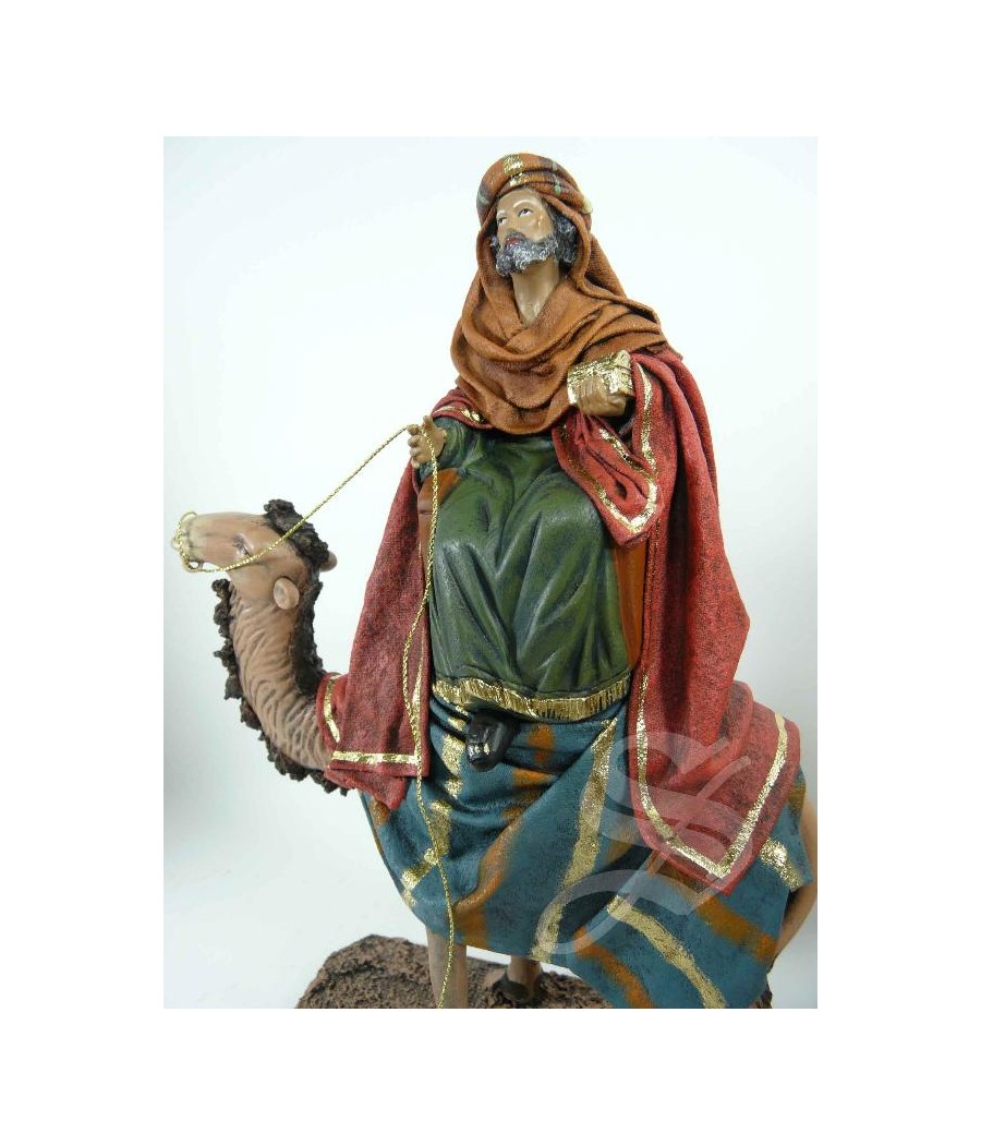 REYES A CAMELLO Y PAJES 17 CM.