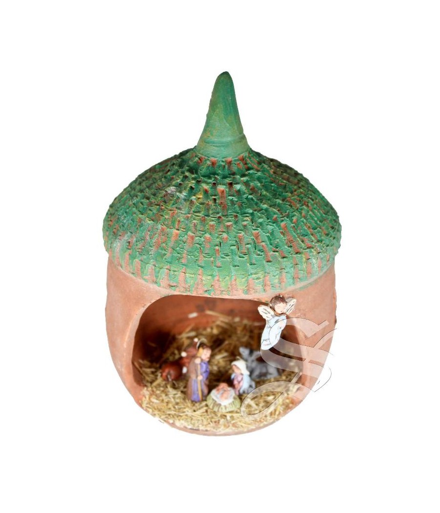 BELLOTA DE BARRO CON MISTERIO MINI